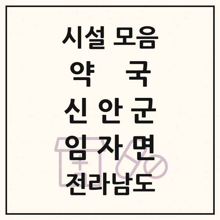 전라남도 신안군 임자면 약국 목록